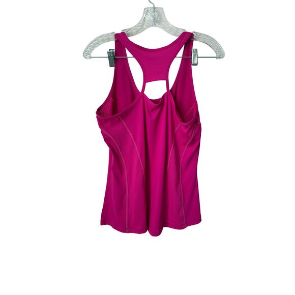 Gianni Bini Hot Pink Athletic Workout Top Size Large - Picture 2 of 7